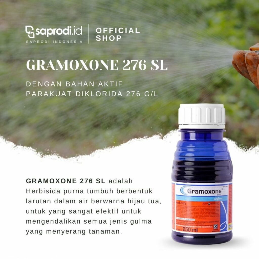 Syngenta GRAMOXONE 276 SL Herbisida Kontak Non Selektif 250 Ml